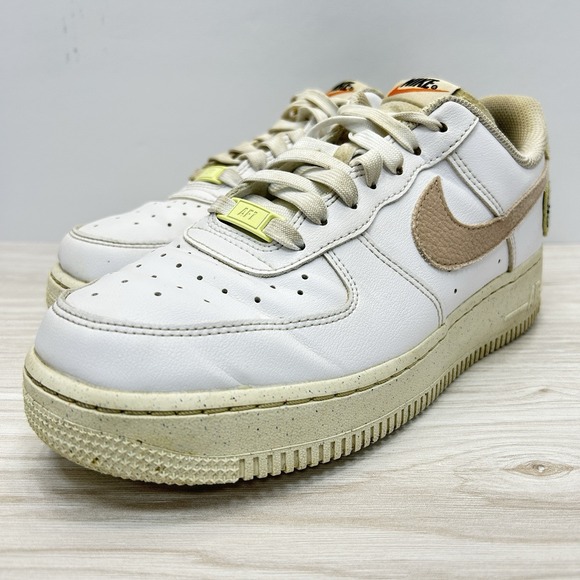Nike Shoes - Nike Air Force 1 Low 07 SE Shoes Sneakers Women's 7.5 White Pink Next Nature